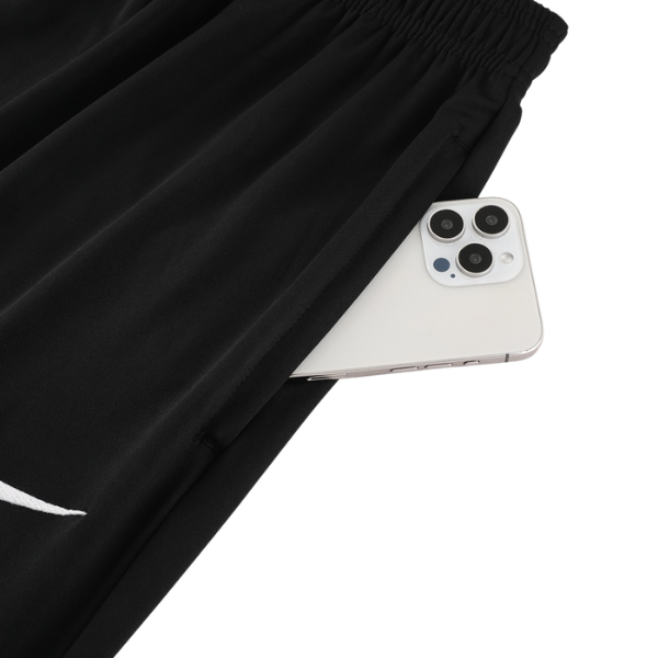 Conjunto de Frio Nike Blusão + Calça Azul Claro e Preto - VENI Futebol