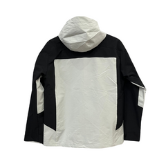 Giacca a vento Jordan nera e grigia