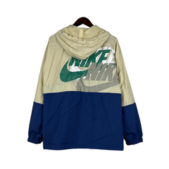 Corta Vento Nike Bege e Azul - VENI Futebol