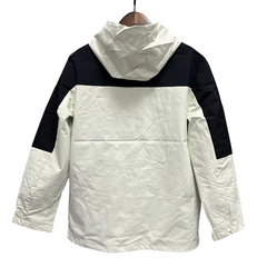 Giacca a vento Nike nera e beige 