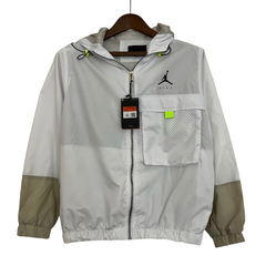 Jordan White Windbreaker Jacket