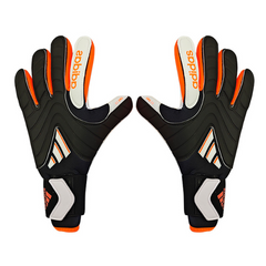 Guantes de portero Adidas Copa Pro negros y naranjas