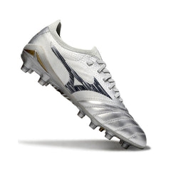 Mizuno Morelia Neo IV Elite Silver Firm Ground FG Football Boot