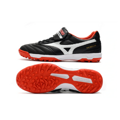Mizuno Morelia Sala Classic Black Red and White Turf TF Football Boot