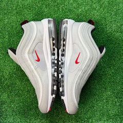 Nike Air Max 97 Silver Bullet Casual Shoes Sizee 43 Eur