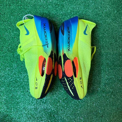 Nike Air Zoom Alphafly Next% Green and Blue Running Shoes Size 40.5 Eur