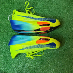 Nike Air Zoom Alphafly Next% Green and Blue Running Shoes Size 40.5 Eur