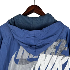 Nike Blue Windbreaker Jacket