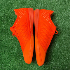 Nike Lunar Gato II IC Orange Indoor IC Football Boot Size 44 Eur