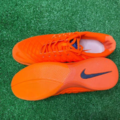 Nike Lunar Gato II IC Orange Indoor IC Football Boot Size 44 Eur