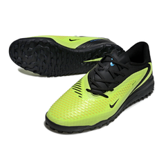 Scarpa da calcio Nike Phantom 6 Academy Turf TF nera e verde fluorescente
