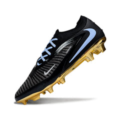Nike Phantom 6 Elite Black and Golden Firm Ground FG Football Boot