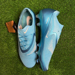 Nike Phantom 6 Elite Blue Firm Ground FG Football Boot Size 46 Eur