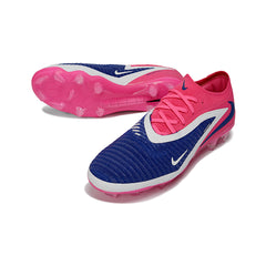 Nike Phantom 6 Elite Pink, White and Blue Firm Ground FG Football Boot
