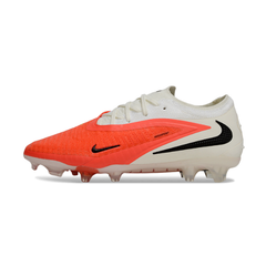 Nike Phantom 6 Elite DF By You White and Orange Firm Ground FG Football Boot