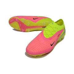 Nike Phantom 6 Elite Yellow, Silver and Pink Firm Ground FG Football Boot