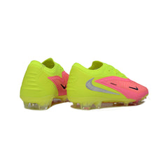 Nike Phantom 6 Elite Yellow, Silver and Pink Firm Ground FG Football Boot