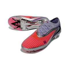Nike Phantom 6 Elite Pink, Silver and Purple Firm Ground FG Football Boot