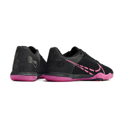 Nike Reactgato Black and Pink Indoor IC Football Boot