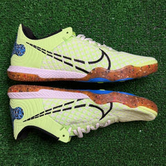 Nike Reactgato Light Green Indoor IC Football Boot Size 42 Eur