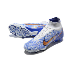 Nike Zoom Mercurial Superfly 9 Elite CR7 Pack Blue Firm Ground FG Kids Football Boot