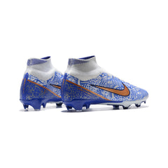 Nike Zoom Mercurial Superfly 9 Elite CR7 Pack Blue Firm Ground FG Kids Football Boot