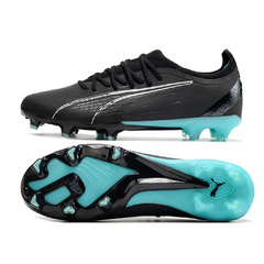 Puma Ultra Ultimate Black and Blue Firm Ground FG Football Boot