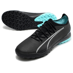 Puma Ultra Ultimate Black and Blue Turf TF Football Boot