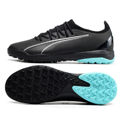 Puma Ultra Ultimate Black and Blue Turf TF Football Boot