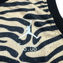 Canotta Jordan a righe gialle e nere 