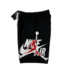 Pantalones cortos Nike Air Jordan negros, blancos y rojos