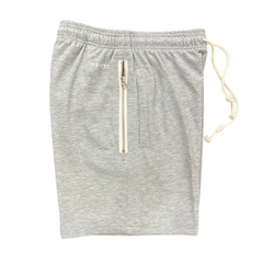 Pantalones cortos Nike grises y blancos