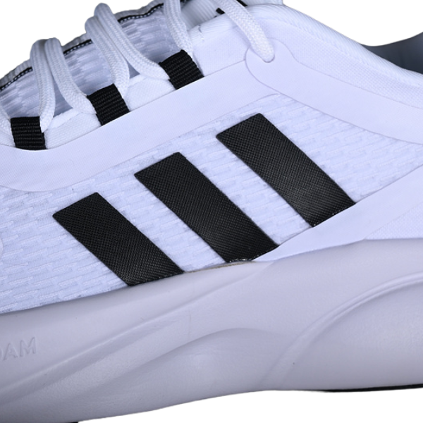 Tênis Adidas Alphabounce+ Branco e Preto - VENI Futebol