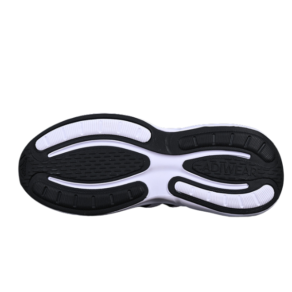 Tênis Adidas Alphabounce+ Branco e Preto - VENI Futebol