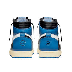 Scarpe casual militari blu Nike Air Jordan 1 High Travis Scott