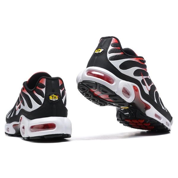 Tênis Nike Air Max Plus TN Preto, Branco e Vermelho - VENI Futebol