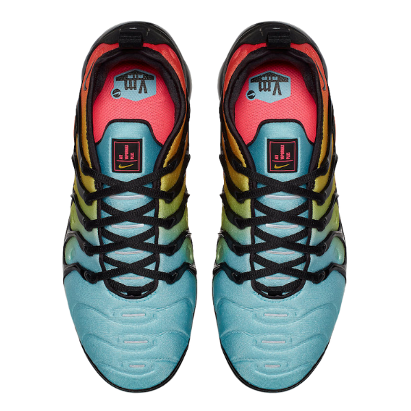 Tênis Nike Air VaporMax Plus Azul,Amarelo e Vermelho - VENI Futebol