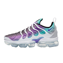 Tênis Nike Air VaporMax Plus Branco, Roxo e Azul - VENI Futebol