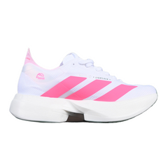 Adidas Adizero Adios Pro 4 White and Pink Running Shoes