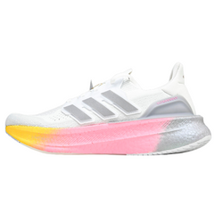 Adidas Ultraboost 5X White Pink and Yellow Running Shoes