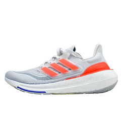 Adidas Ultraboost Light White and Orange Running Shoes