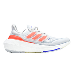 Adidas Ultraboost Light White and Orange Running Shoes