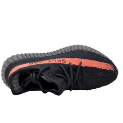 Scarpe casual Adidas Yeezy Boost 350V2 nere e rosse