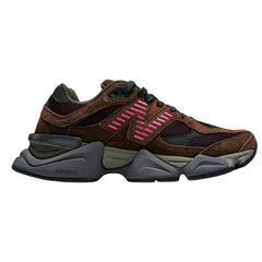 Zapatillas casuales New Balance 9060 color burdeos