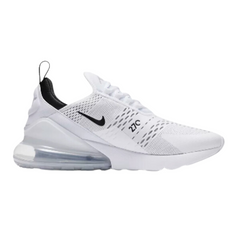 Scarpe casual Nike Air Max 270 React bianche e nere