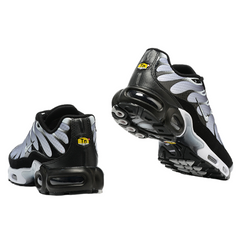 Scarpe casual Nike Air Max Plus TN bianche, argento e nere