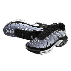 Scarpe casual Nike Air Max Plus TN bianche, argento e nere
