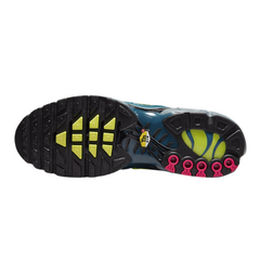 Zapatillas casuales Nike Air Max Plus TN rosa, verde azulado y voltio
