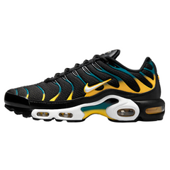 Nike Air Max Plus TN Zapatillas casuales negras, amarillas y azules