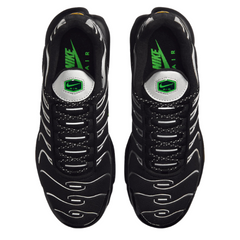 Nike Air Max Plus TN Zapatillas casuales negras, plateadas y verdes